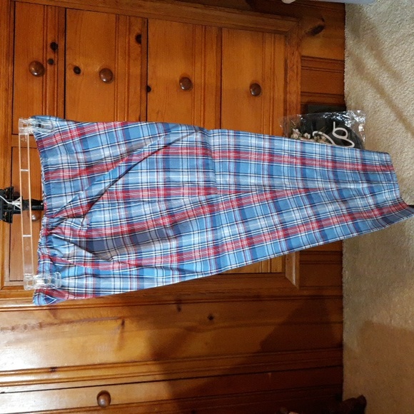 Sag Harbor 2 Piece Red, Blue & White Pants Set - Picture 4 of 7